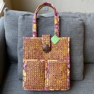 NWT Vera Bradley tiki tote bag